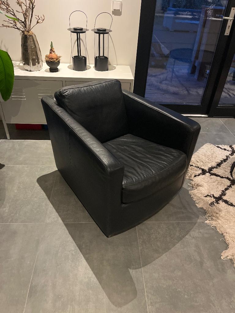 Fauteuil, Huis en Inrichting, Fauteuils, Ophalen, Gebruikt, 75 tot 100 cm, 50 tot 75 cm