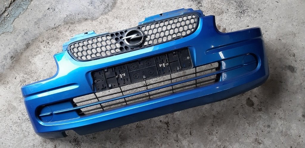 Blauwe voorbumper Opel Agila A, Ophalen of Verzenden