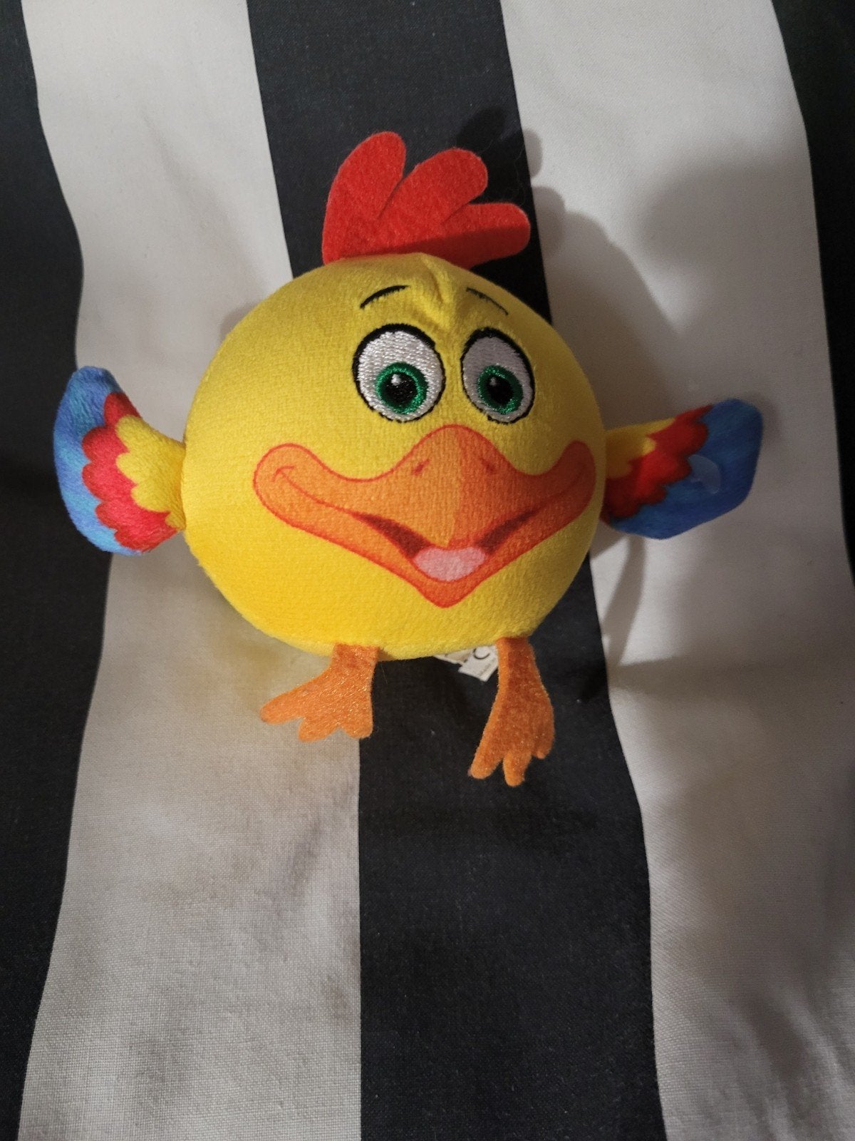 Leuke gele kip knuffel - 10 cm, Ophalen of Verzenden