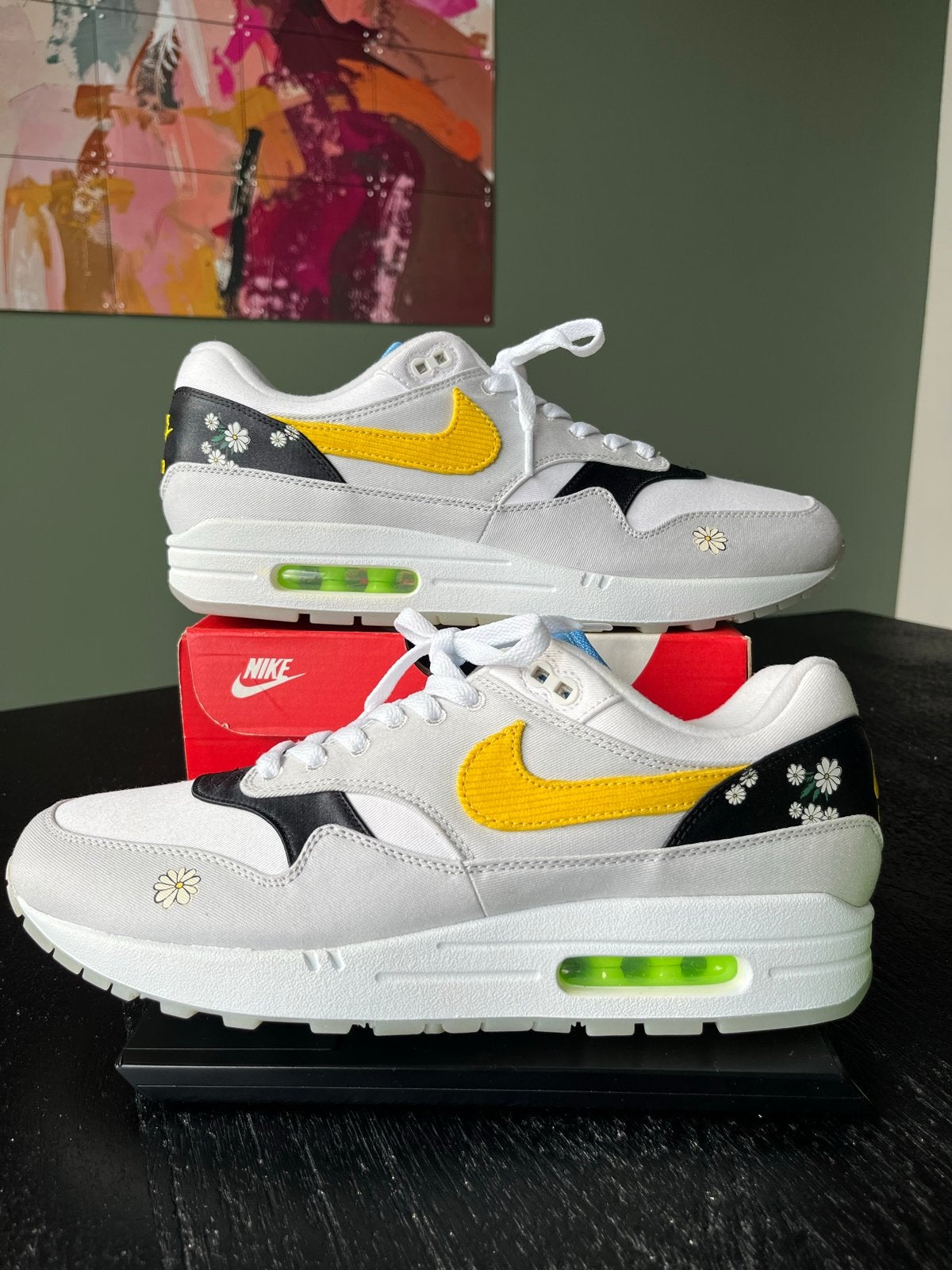 Nike Air Max 1  Daisy, Ophalen of Verzenden, Nieuw, Overige kleuren, Sneakers of Gympen