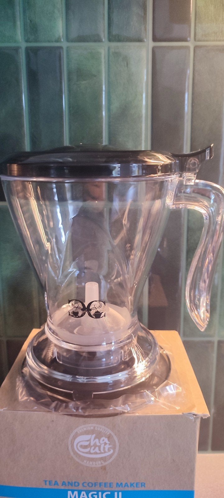Nieuwe ChaCult Magic II Tea & Coffee Maker - 0.5L, Minder dan 1 liter, Ophalen of Verzenden, Nieuw
