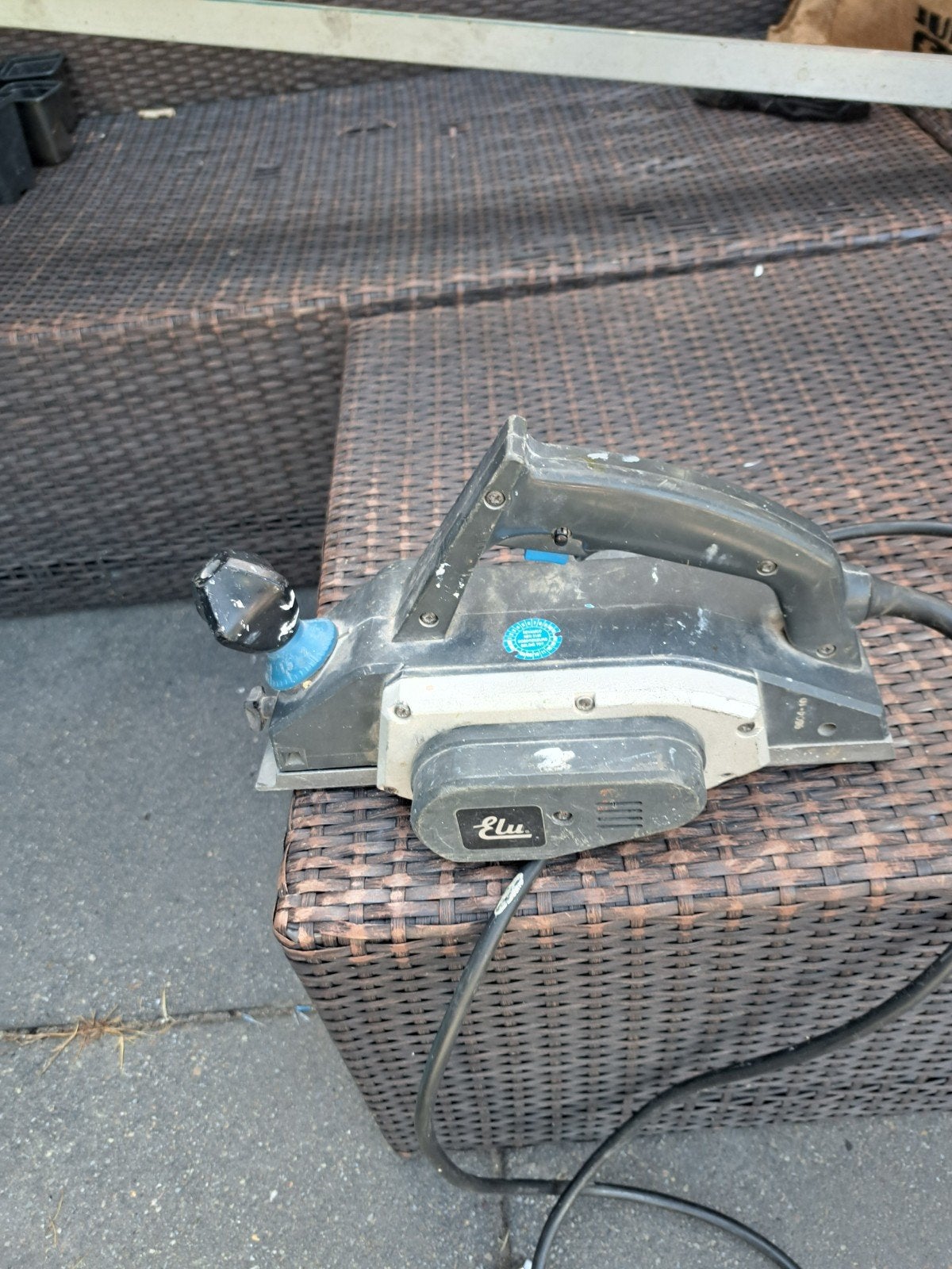 Bedrade elektrische schaafmachine - Elu, Ophalen of Verzenden, Gebruikt