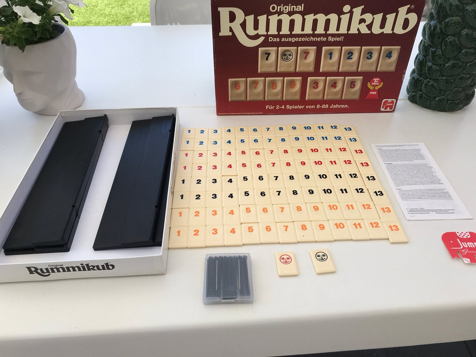 Rummikub in nieuwstaat helemaal volledig en compleet, Ophalen, Zo goed als nieuw