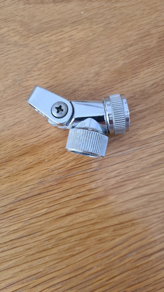 scharnierstuk douchekop ophanging, Doe-het-zelf en Verbouw, Sanitair, Ophalen of Verzenden, Gebruikt, Koper, Douche