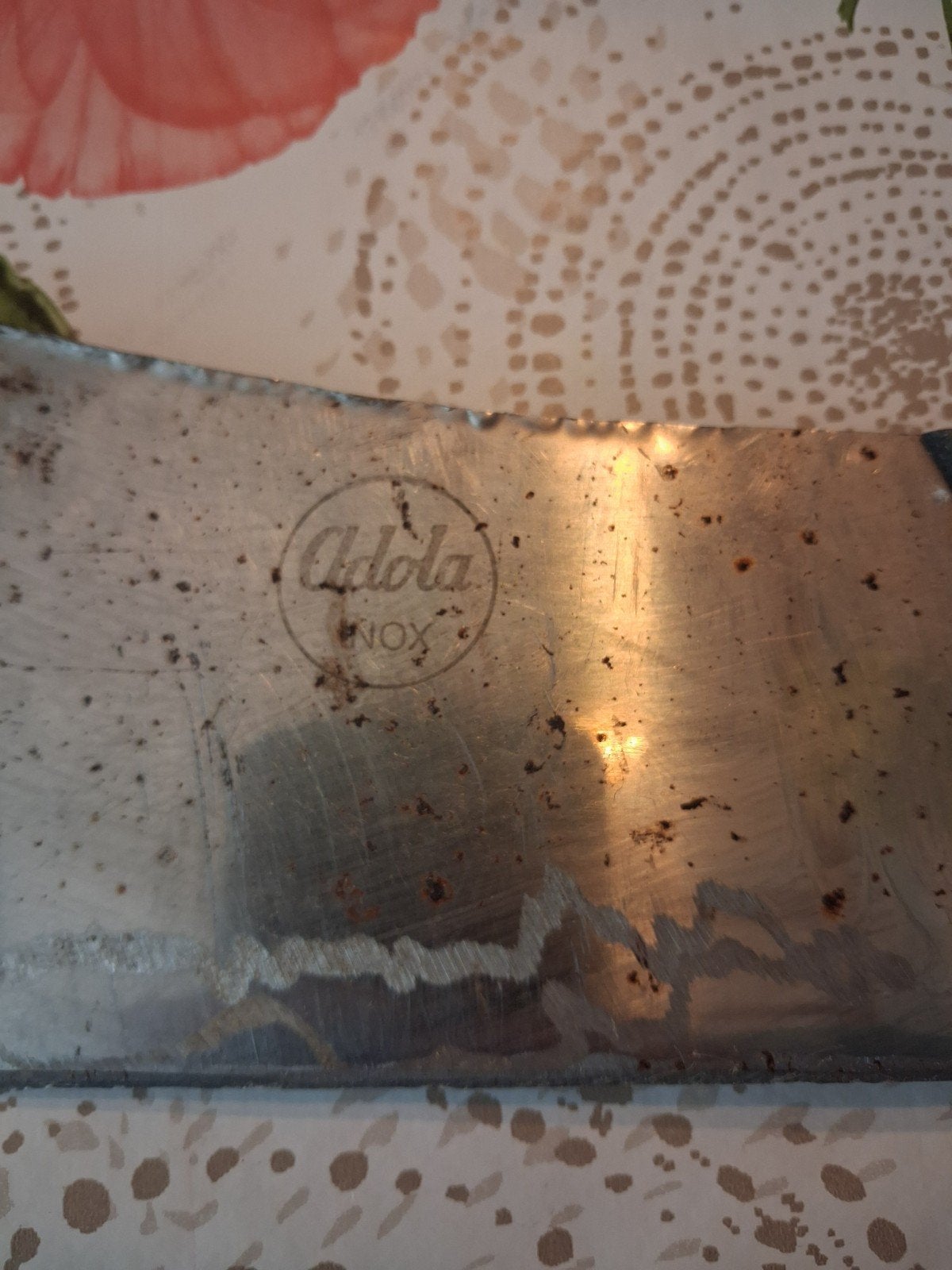 Vintage Adola Inox Hakbijl - Robuust en Klaar voor Gebruik, Ophalen of Verzenden