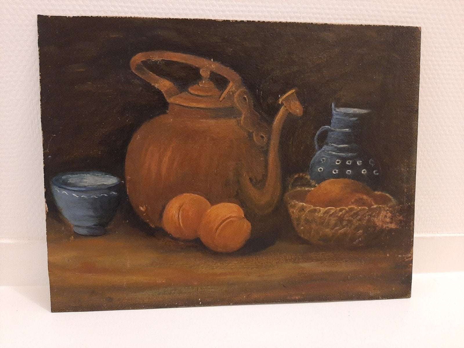 Schilderij stilleven, Ophalen of Verzenden