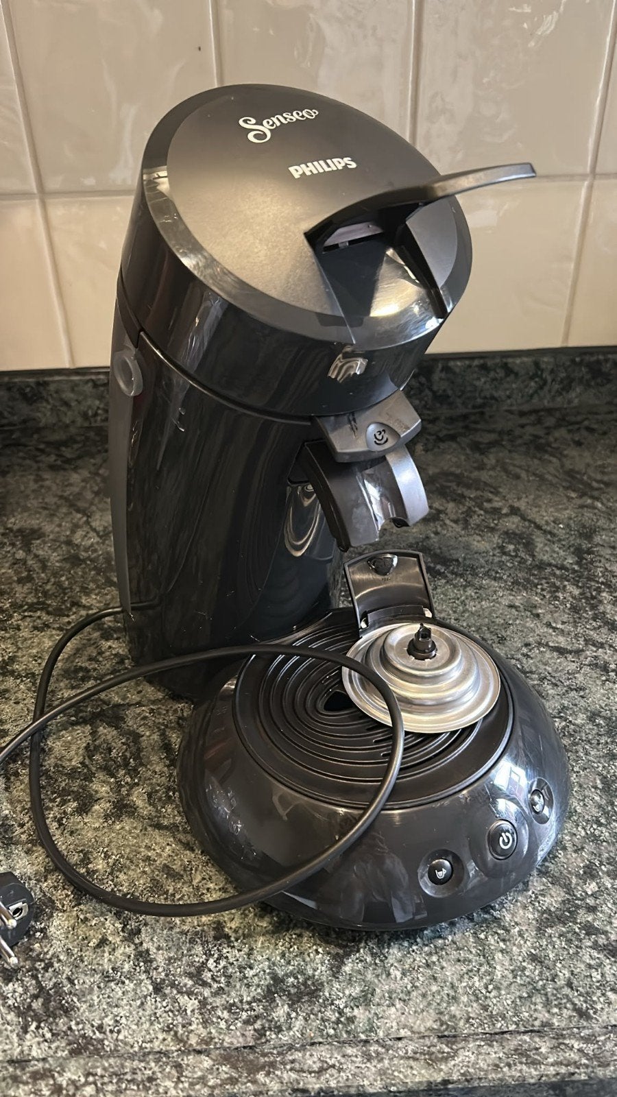 senseo zwart, 2 tot 4 kopjes, Ophalen of Verzenden, Koffiemachine, Koffiepads en cups