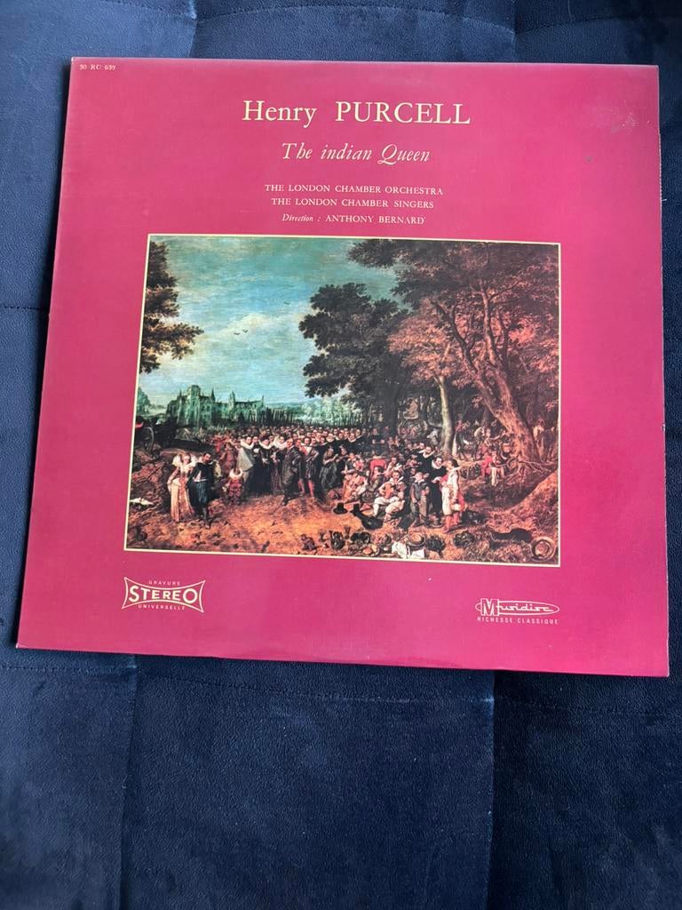 Lp, Henry Purcell, Ophalen of Verzenden, Gebruikt, 12 inch