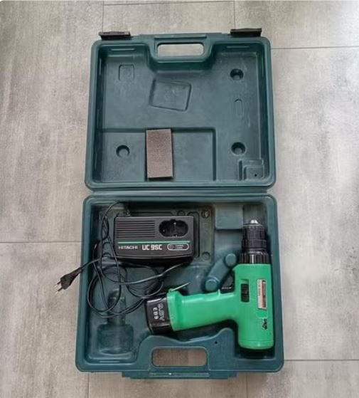 Hitachi Boormachine, Ophalen of Verzenden, Gebruikt, Boormachine