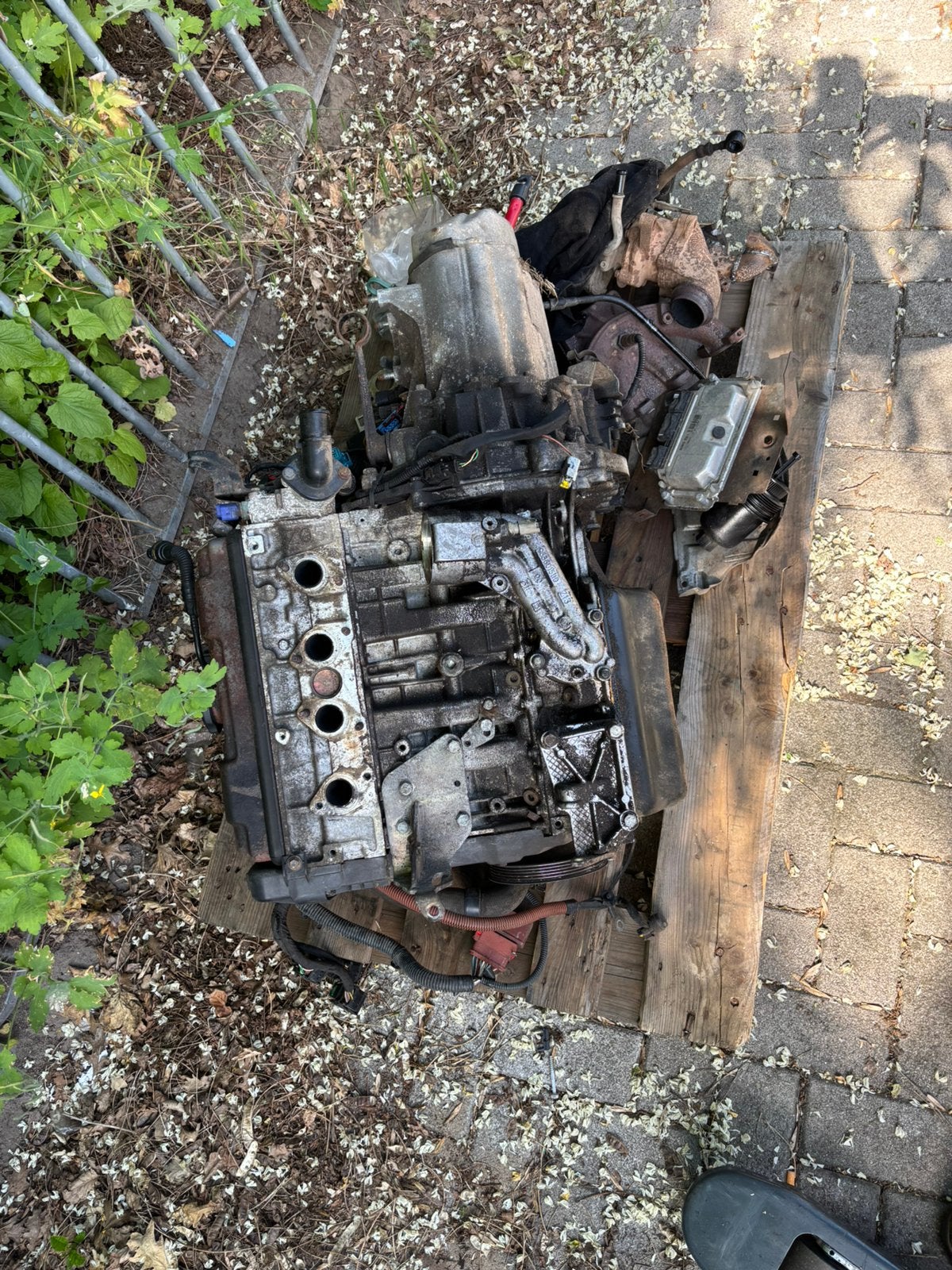 Peugeot 106 1.1 motor met versnellingsbak, Ophalen of Verzenden, Peugeot