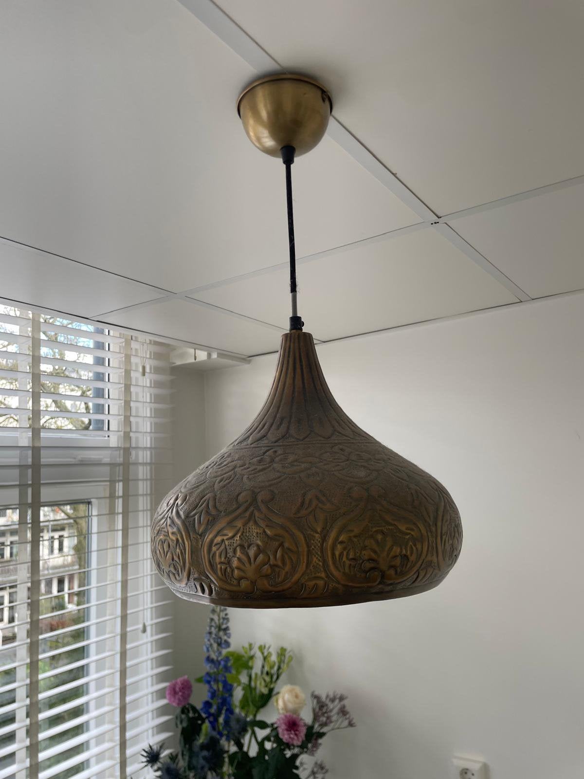 Dutchbone Oni Hanglamp, Ophalen, Zo goed als nieuw, Minder dan 50 cm
