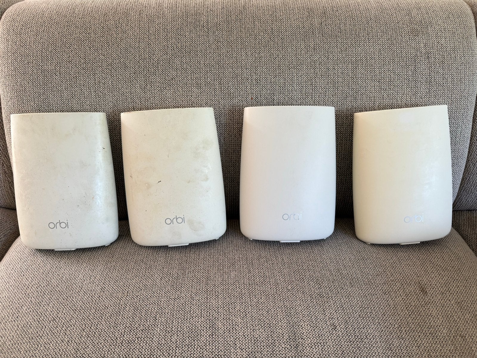 Netgear Orbi RBS50v2 WiFi router en satellieten., Ophalen of Verzenden, Gebruikt, Router
