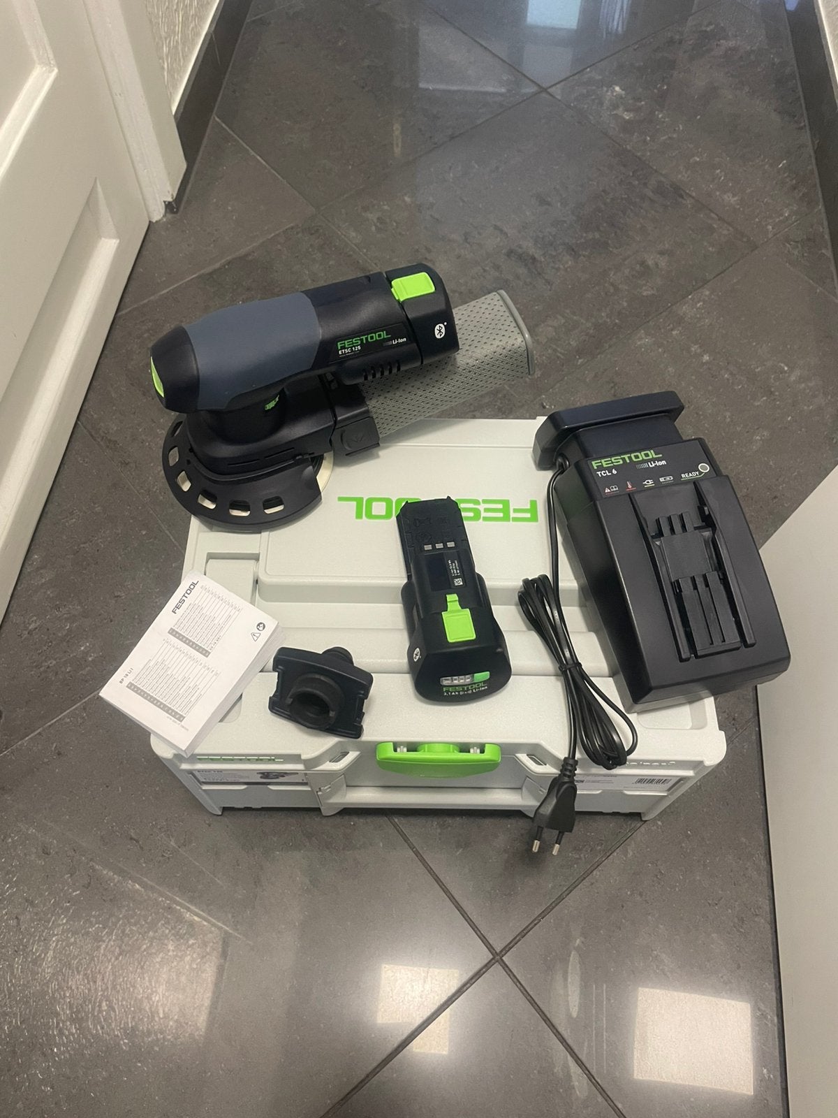 Festool ETSC 125 Li 3,1 I-Plus accu-excenterschuurmachine., Doe-het-zelf en Verbouw, Ophalen of Verzenden, Nieuw, Minder dan 600 watt