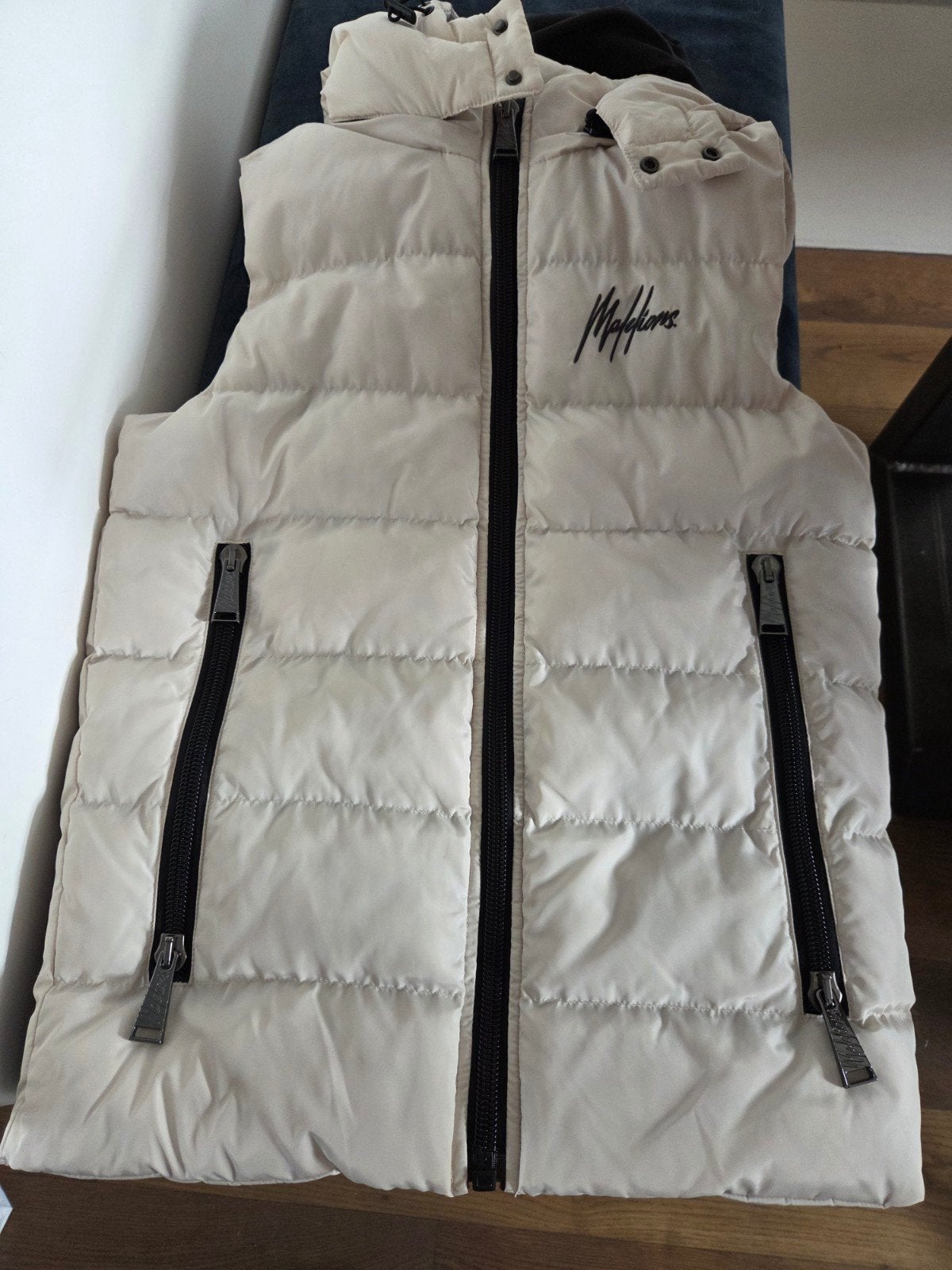 Malelions bodywarmer 164, Ophalen, Beige, Malelions, Overige maten