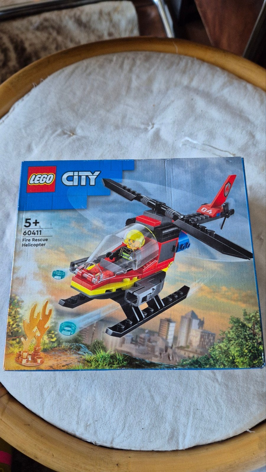 Lego nieuw in ongeopende doos fire rescue helikopter 60411, Ophalen of Verzenden, Nieuw, Overige merken