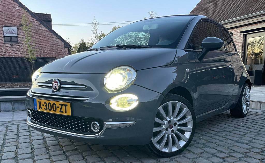 FIAT 500C !! Super Netjes Let Op Model 2016 Facelift, Cabrio, Auto's, Fiat, Particulier, ABS, Airconditioning, Android Auto, Apple Carplay