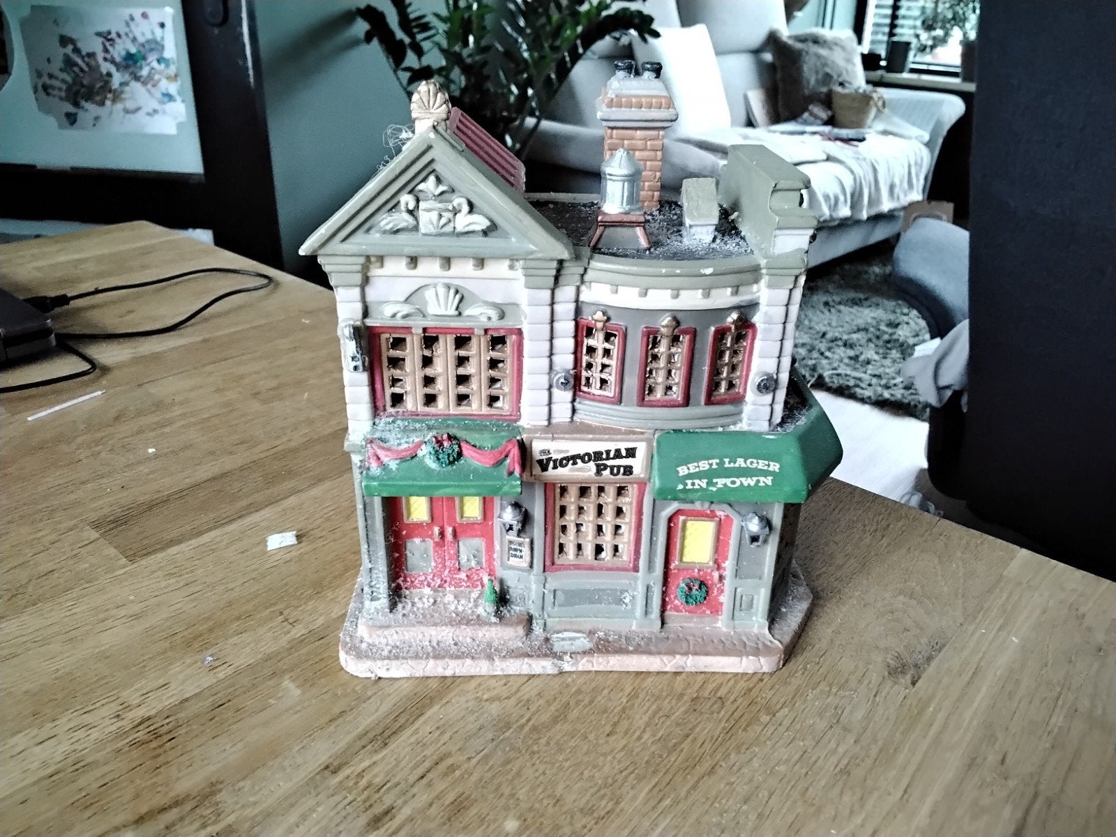 Lemax Victorian Pub, Diversen, Ophalen of Verzenden, Zo goed als nieuw