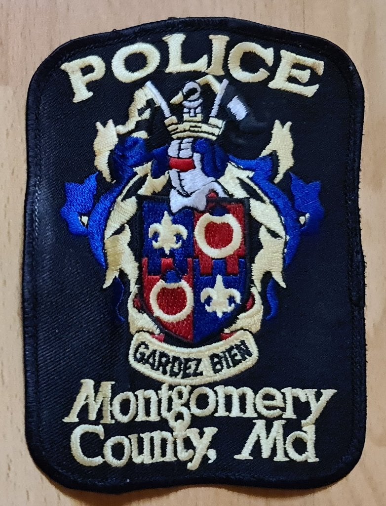 Politie USA badge/patch, Ophalen of Verzenden, Overige soorten, Amerika, Embleem of Badge