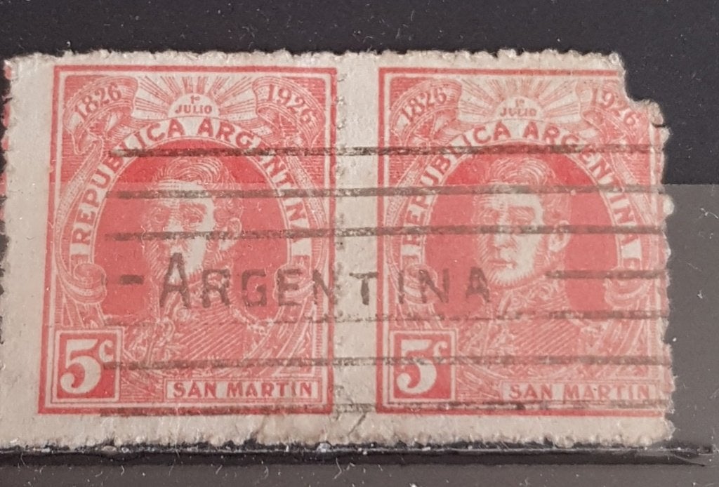 Argentinie Postzegels (B3-P6), Ophalen of Verzenden, Gestempeld, Midden-Amerika