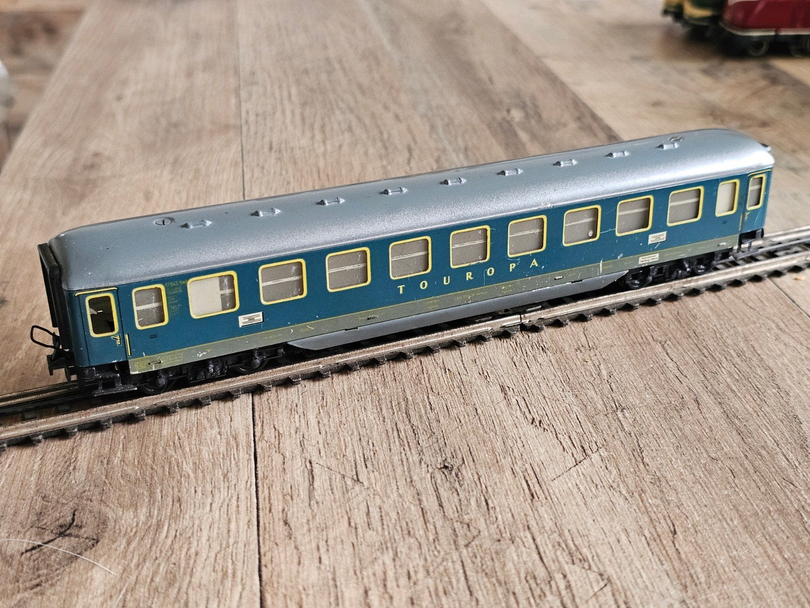 Modeltrein Ho Trix-Express blikken wagon, Ophalen of Verzenden, Zo goed als nieuw, Wagon, Trix