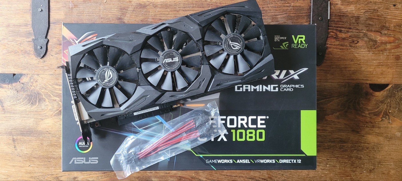 ASUS ROG Strix GeForce GTX 1080 Gaming Videokaart, Computers en Software, Videokaarten, PCI-Express 3, HDMI, Ophalen of Verzenden