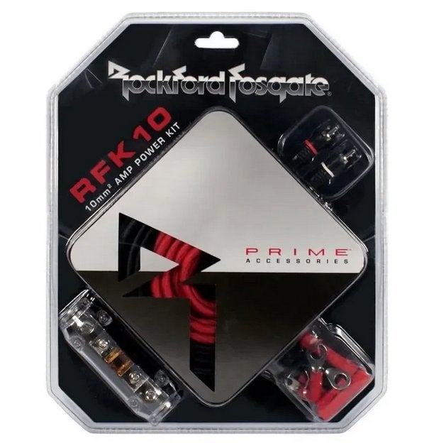 Rockford Fosgate RFK10 10mm2 Kabelset versterker aansluitset