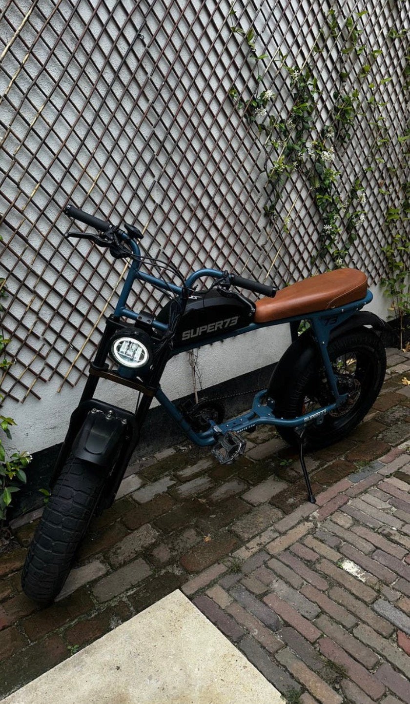 SUPER73 S2 Hudson Blue, Zo goed als nieuw, 59 cm of meer, 50 km per accu of meer, Ophalen