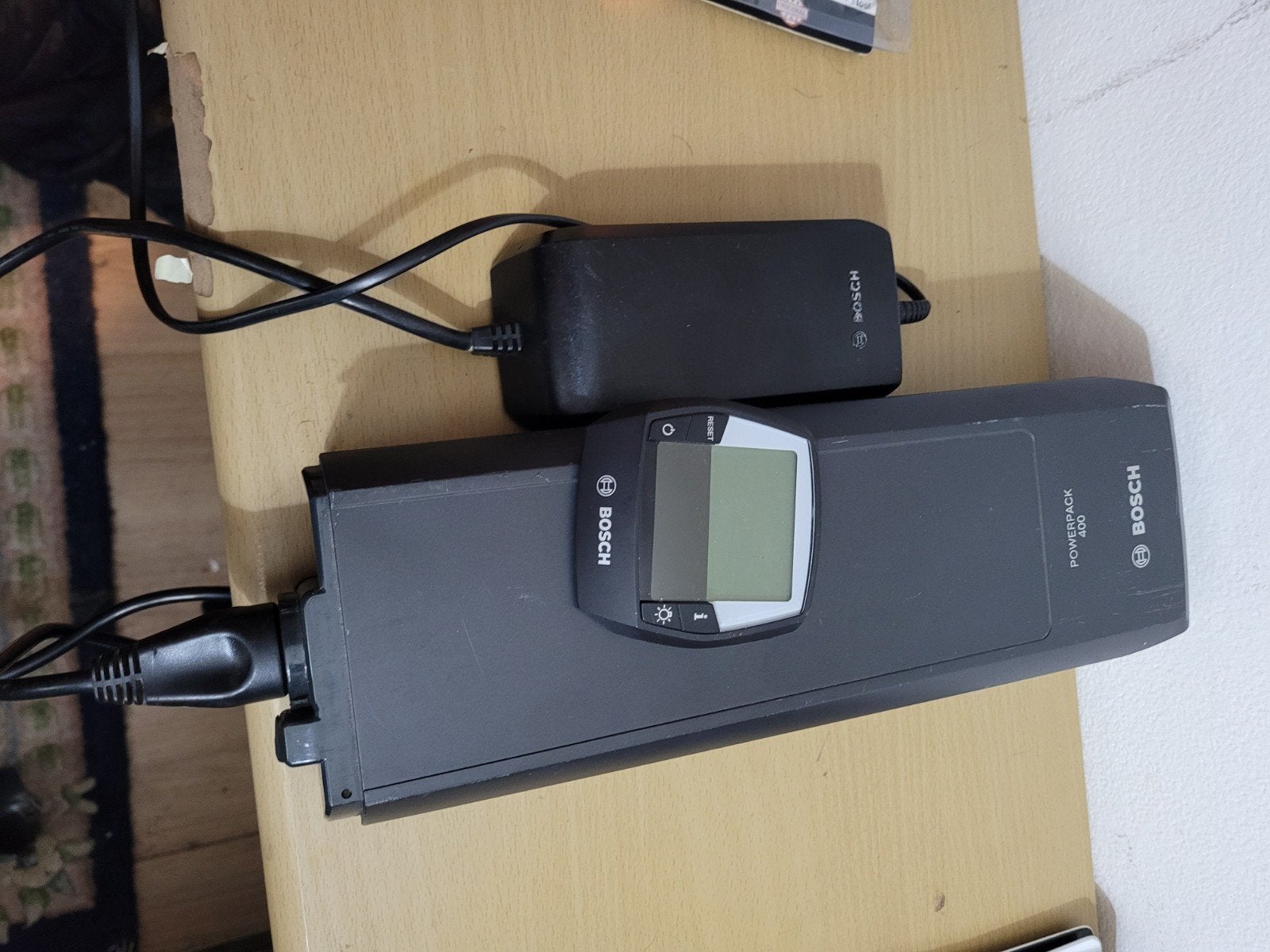 Bosch PowerPack 400 accu, lader en display e-bike, Gebruikt