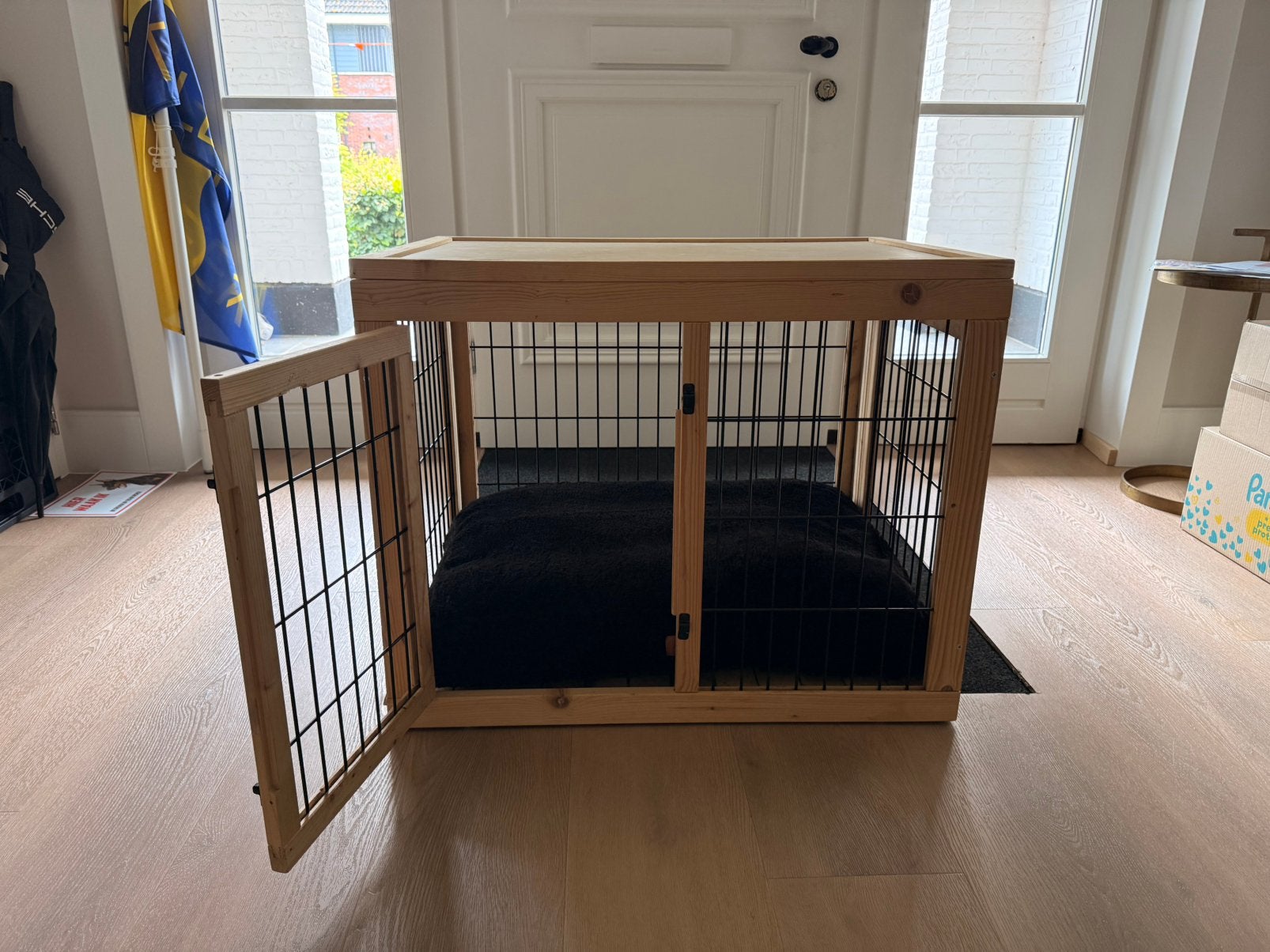 Hondenhok kleine tot middelgrote hond!, Ophalen, Gebruikt, 65 tot 100 cm, Hondenhok