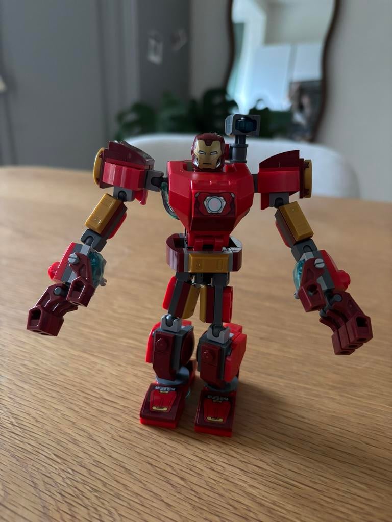 76140 LEGO Avengers Iron Man, Ophalen of Verzenden, Zo goed als nieuw, Complete set, Lego