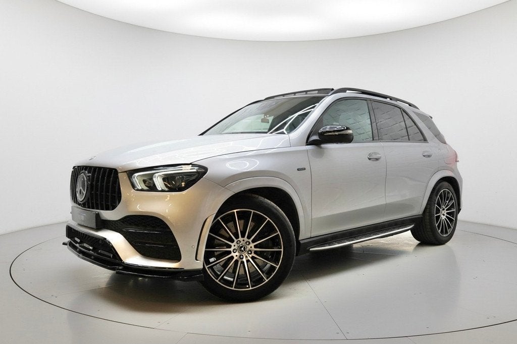 Mercedes-Benz GLE-klasse 350 e 4MATIC AMG NIGHT 360 PANO, Auto's, Automaat, Gebruikt, Zwart, 4 cilinders