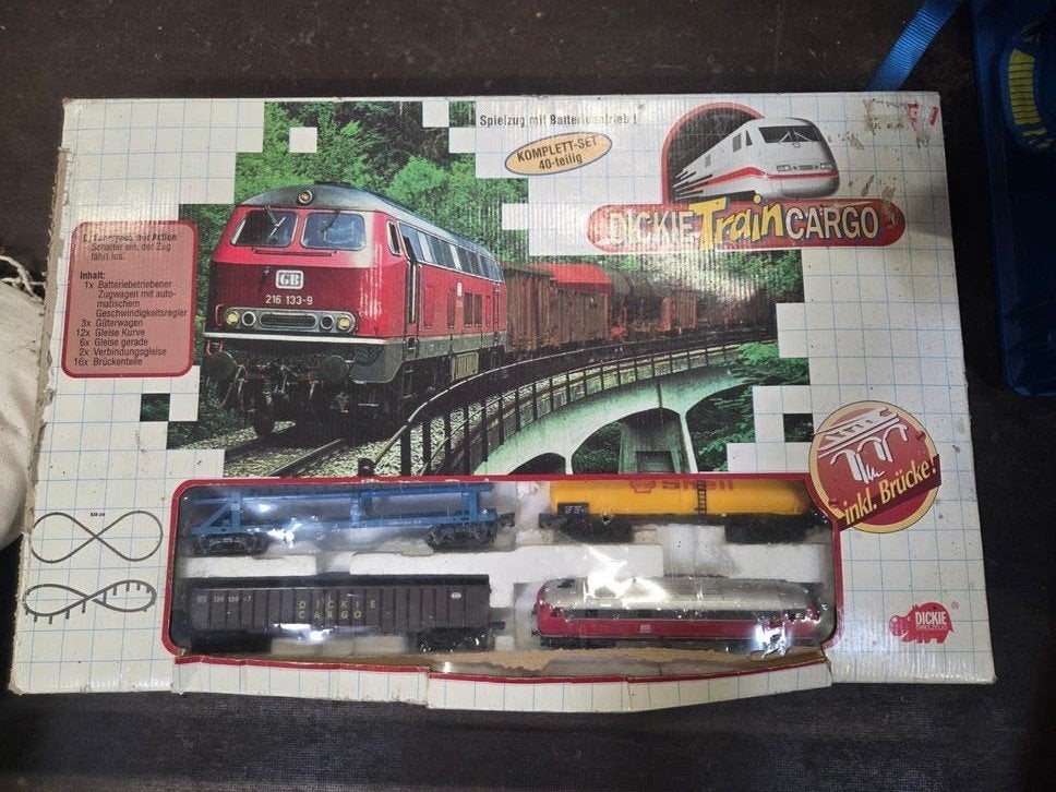 Dickie Toys Treinset met Locomotief, Wagons en Rails, Gelijkstroom, Analoog, Ophalen, Overige merken