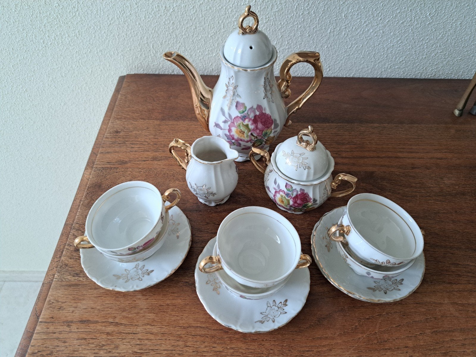 Porseleine theeservice, Antiek en Kunst, Antiek | Servies compleet, Ophalen