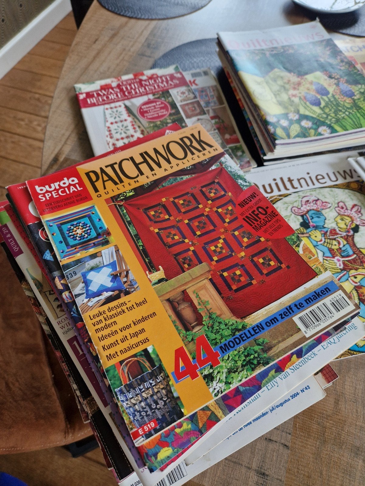 Quilt tijdschriften GRATIS, Ophalen, Zo goed als nieuw, Overige typen