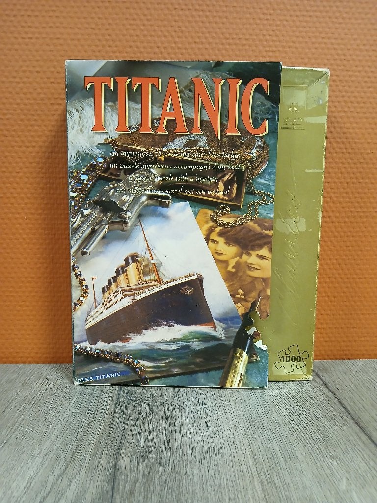Titanic: Mysterieuze Legpuzzel, Ophalen of Verzenden, 500 t/m 1500 stukjes, Gebruikt, Legpuzzel