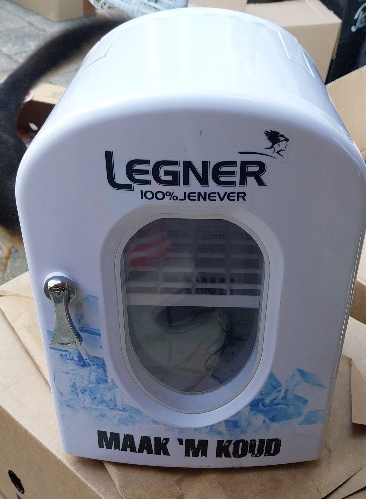 Legner Mini Koelkast - Draagbaar en Compact, Zonder vriesvak, Ophalen of Verzenden, Minder dan 45 cm, Minder dan 85 cm