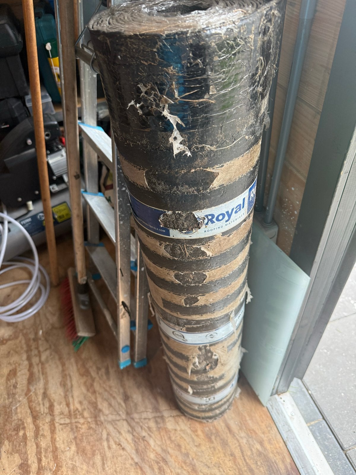 Dakleer Rol 470K13, Overige materialen, Gebruikt, Zwart, Ophalen of Verzenden