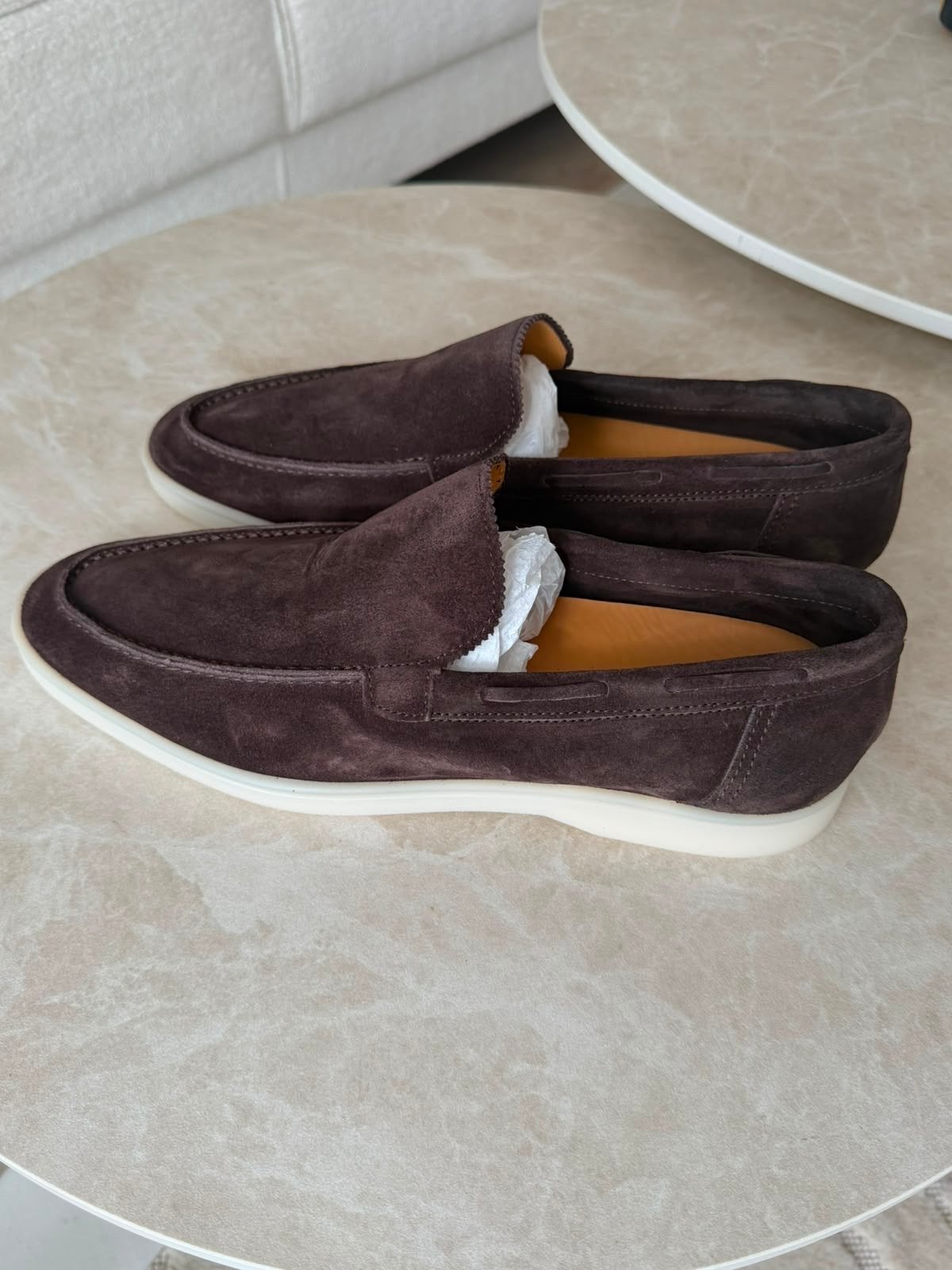 NIEUWE Aurelien Loafers - Warm grey maat 45, Ophalen of Verzenden, Nieuw, Bruin, Loafers