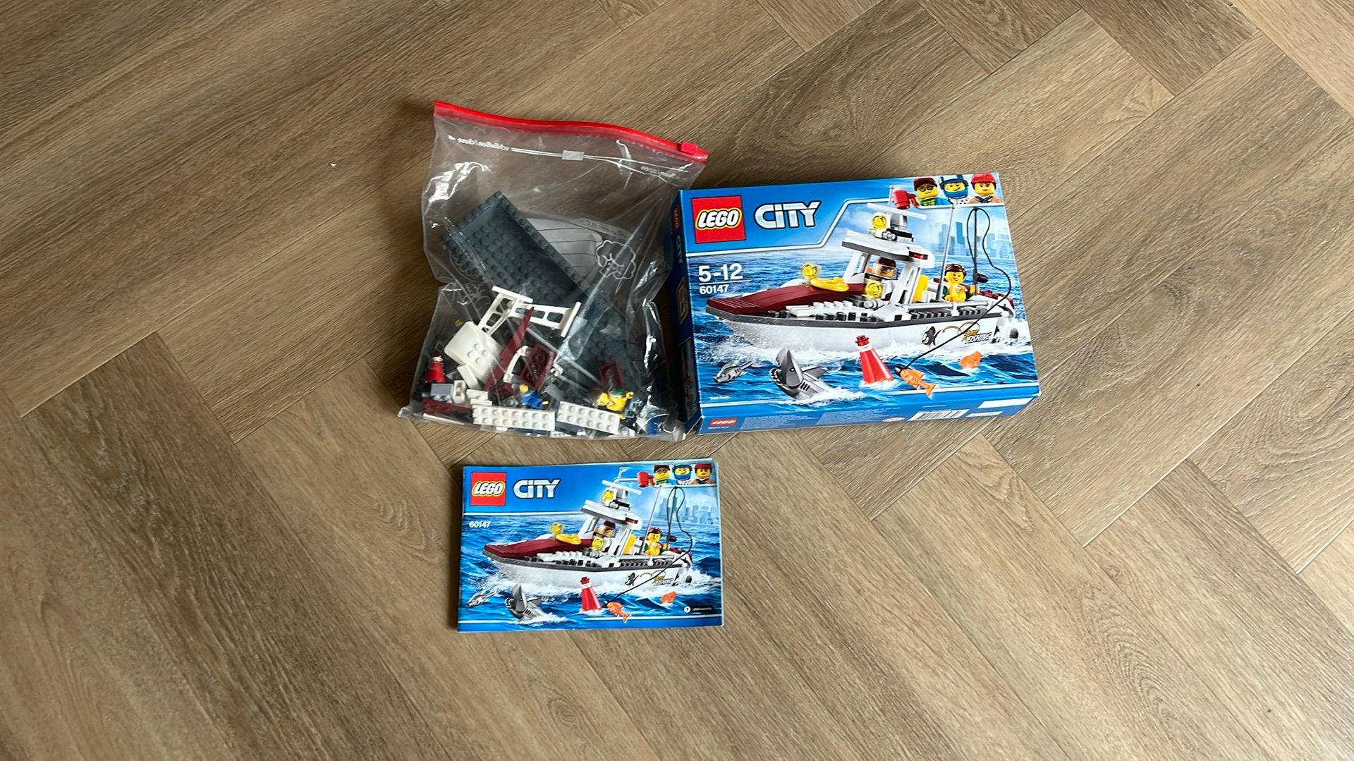 Lego city visserboot, Compleet, City, Lego, Ophalen of Verzenden