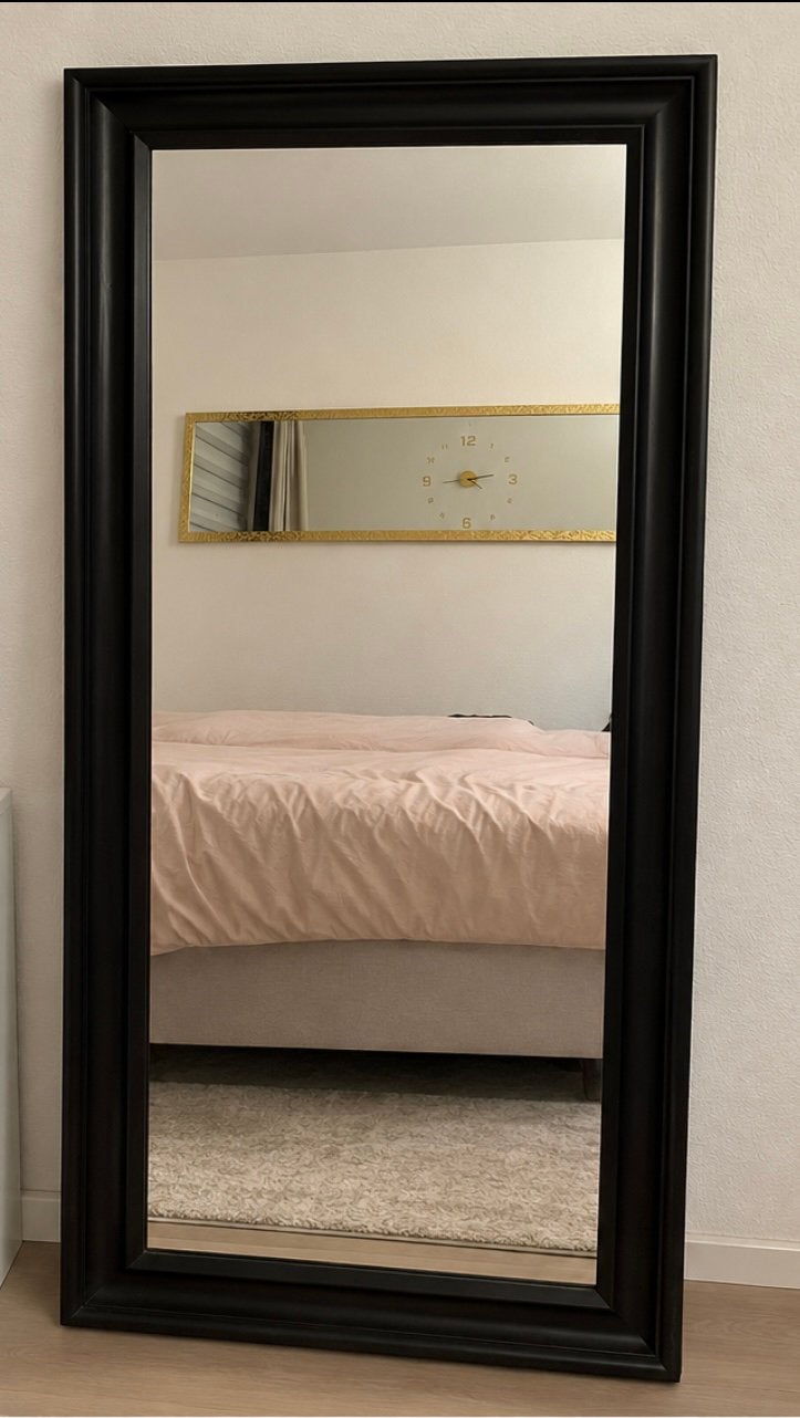 Mooie grote IKEA HEMNES spiegel, Ophalen, Zo goed als nieuw, Rechthoekig, 150 tot 200 cm