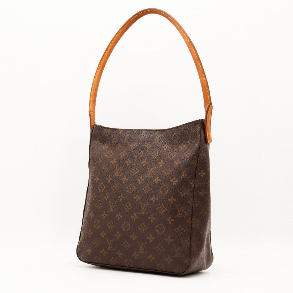 Louis Vuitton Looping handtas, Verzenden, Gebruikt, Bruin, Handtas