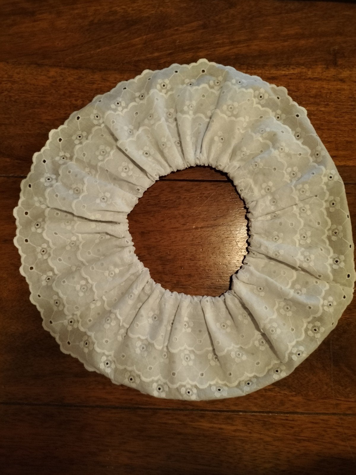 Luxe Hoofdpiet kraag - Wit met broderie, Verzenden, Nieuw