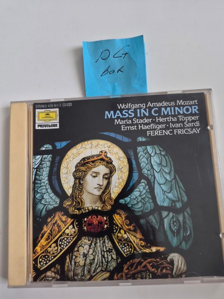 Mozart - Mass in C Minor - Ferenc Fricsay CD, Ophalen of Verzenden, Classicisme, Gebruikt, Vocaal