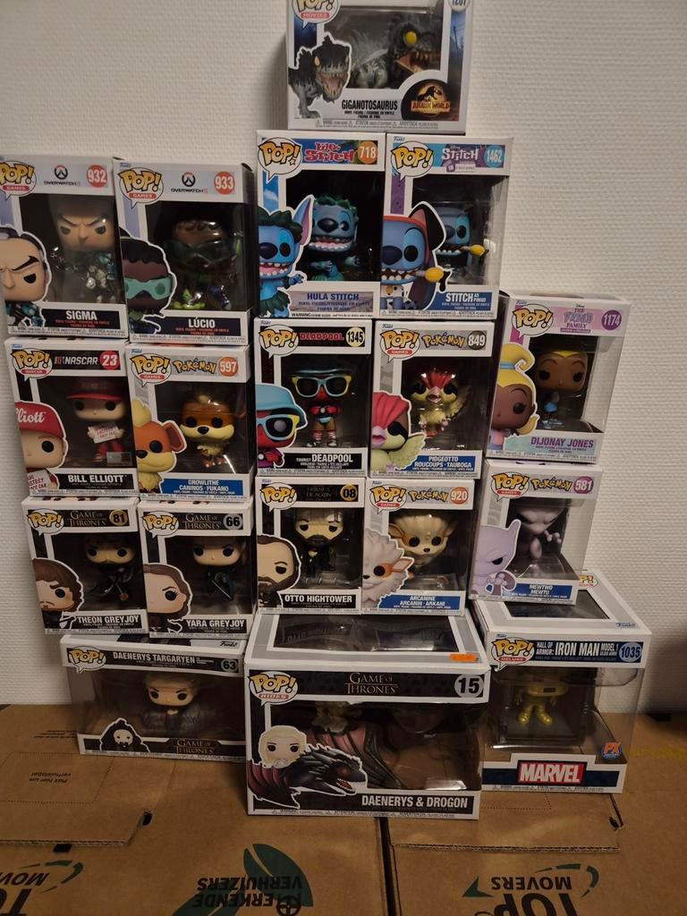 Partij funko en chase funko poppen, Ophalen of Verzenden, Zo goed als nieuw