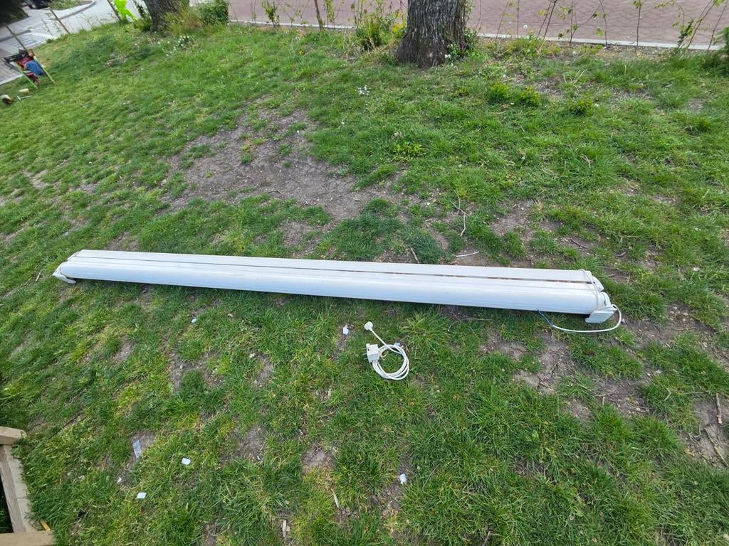 Elektrisch zonnescherm 4 meter aluminium, Tuin en Terras, Zonneschermen, Ophalen