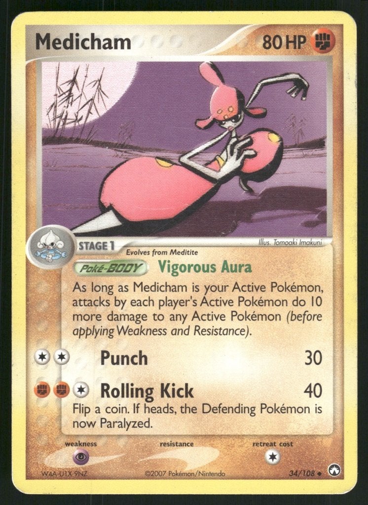 Medicham 34/108 - Power Keepers (NM), Verzenden, Gebruikt