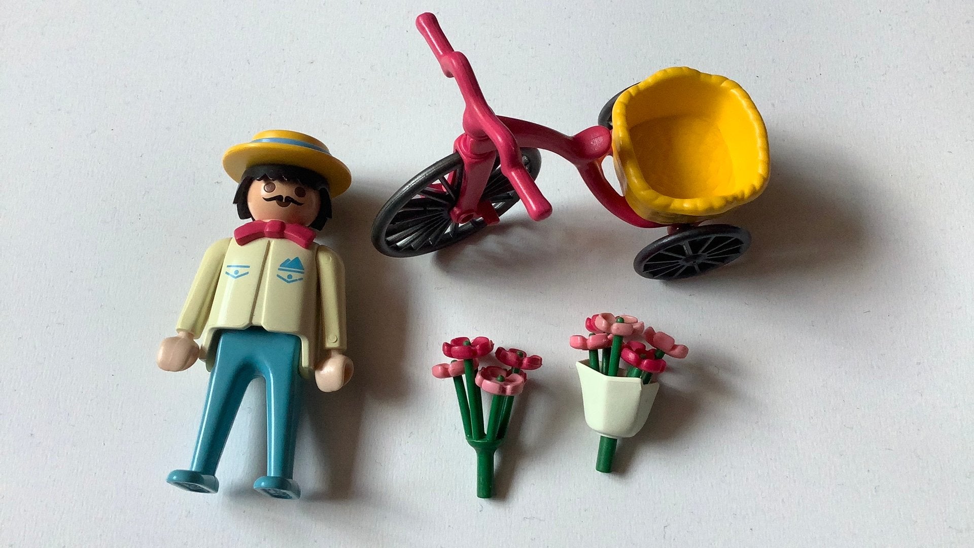 Playmobil rosa 5400 victoriaanse bloemen man verkoper, Kinderen en Baby's, Speelgoed | Playmobil, Ophalen, Gebruikt