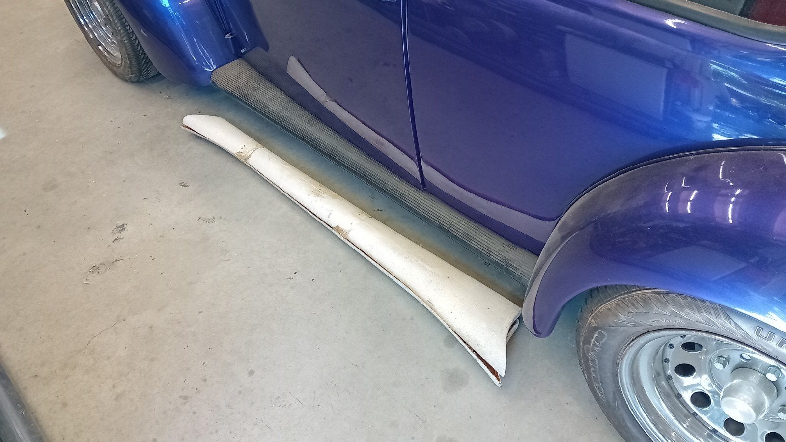 Treedplank GFK voor VW Kever (Franky's VW service), Ophalen, Nieuw, Links, Volkswagen