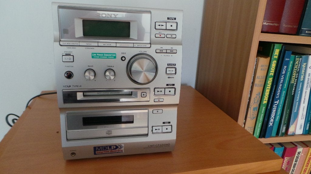 Sony CMT-CP-500MD micro HiFi component system, Ophalen, Nieuw, Tuner of Radio, Microset