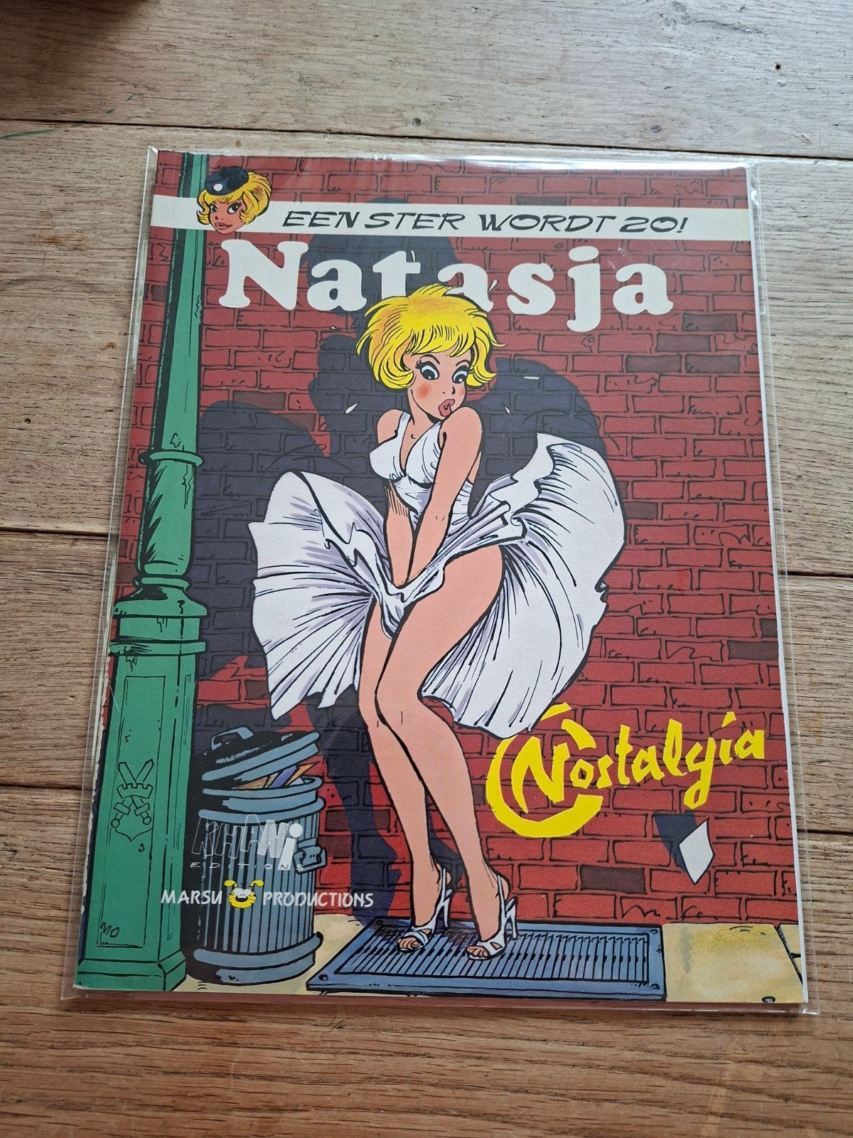Natasja  " een ster wordt 20! "  ( Nostalgia / Marsu ), Boeken, Eén stripboek, Verzenden, Zo goed als nieuw